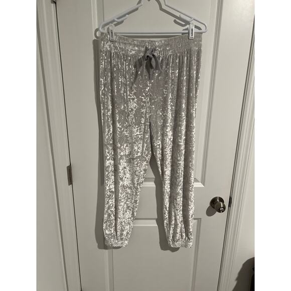 Victoria’s Secret Crushed Velvet Joggers – Size L - Picture 1 of 5